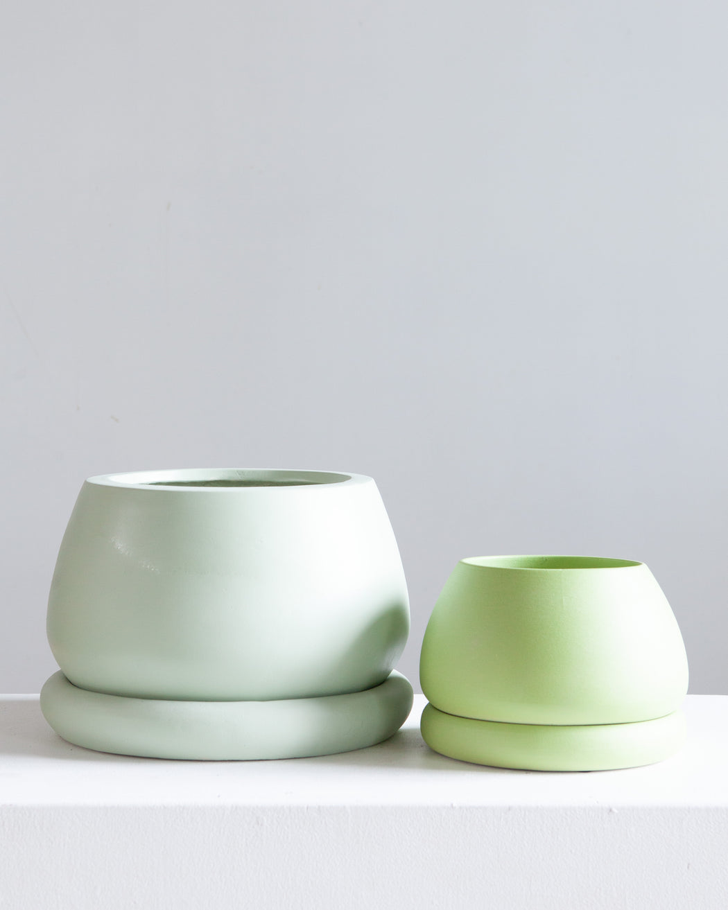 VIRIDI GELATO PLANTER small 5.5 Inch - Pistachio