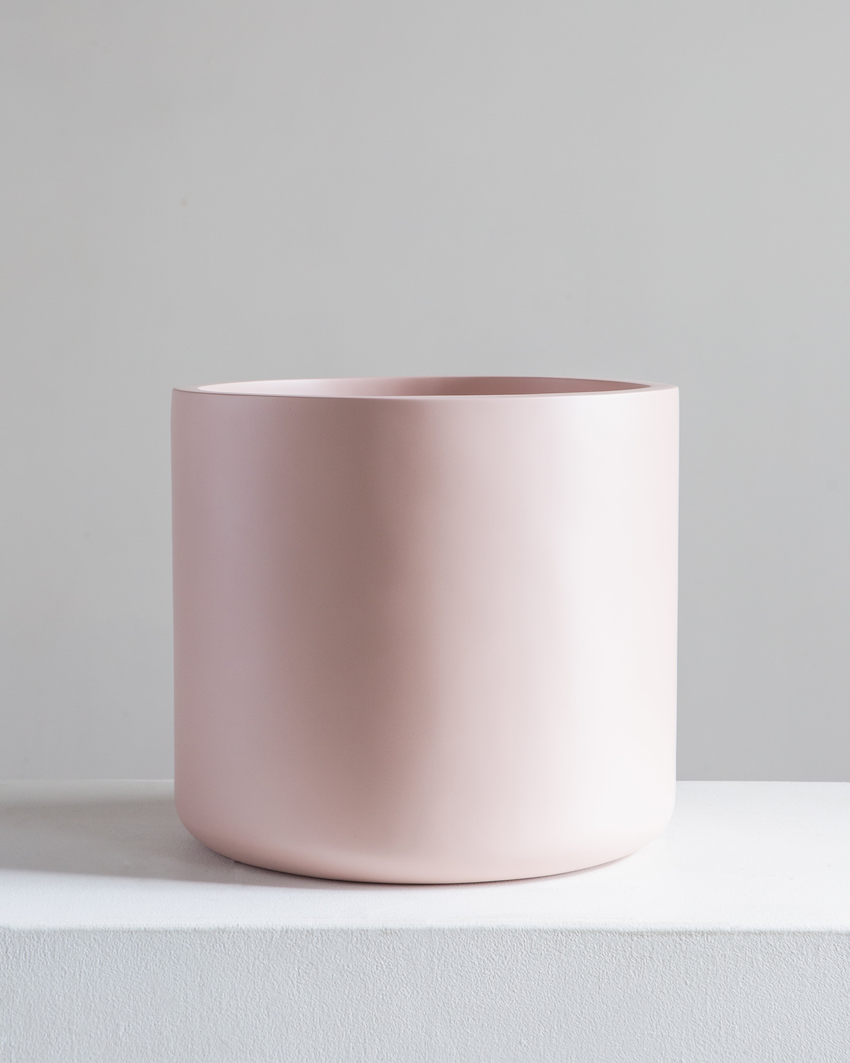 CYLINDRICO - PINK SALT, Large 15.7 x 15.7 x 14.2 in