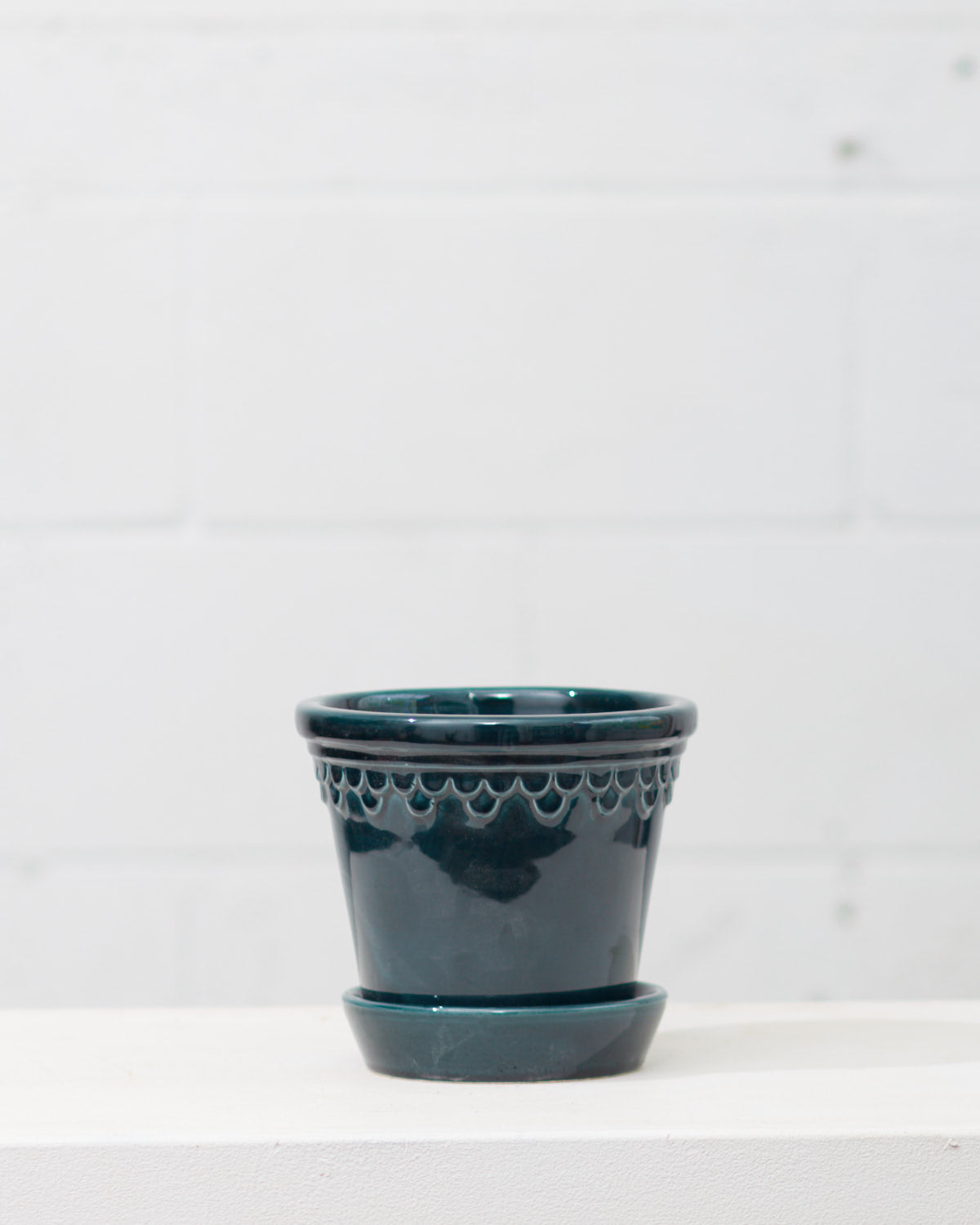 6.3 Inch BERGS POTTER 'COPENHAGEN' PETROLEUM BLUE