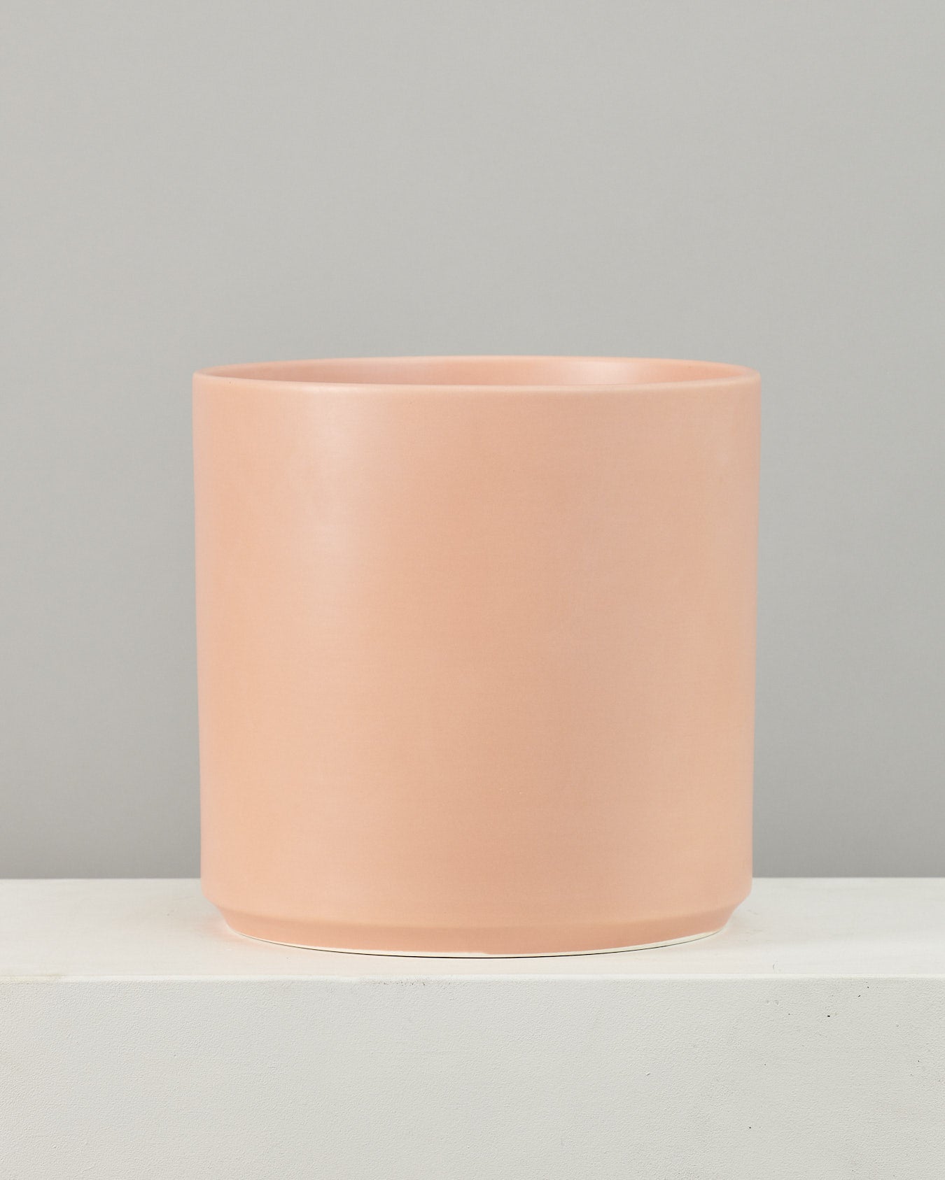 14 Inch REVIVAL CERAMICS CYLINDER - PEACHY COTTA - Large