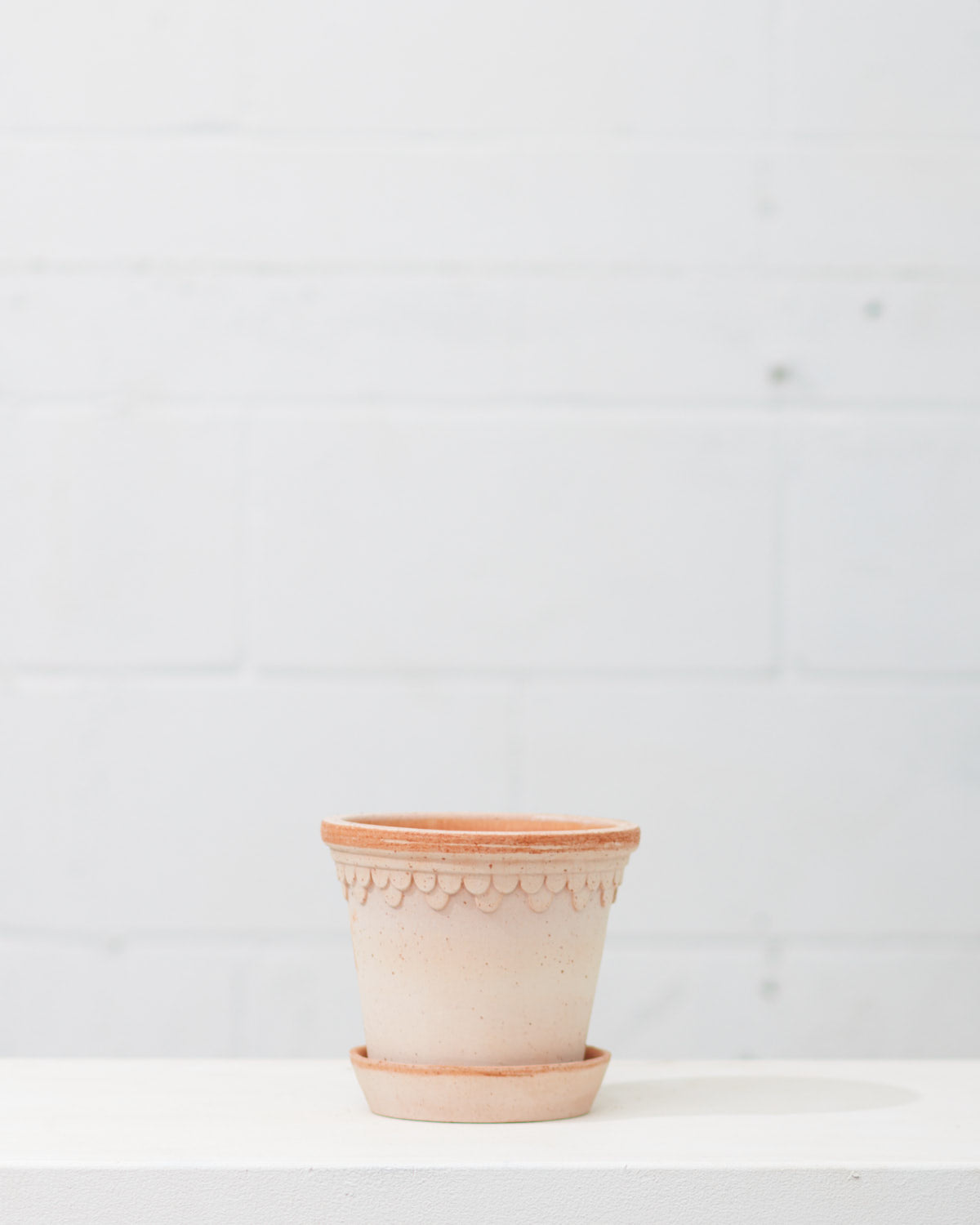 6.3 Inch BERGS POTTER 'COPENHAGEN' ANTIQUE ROSA