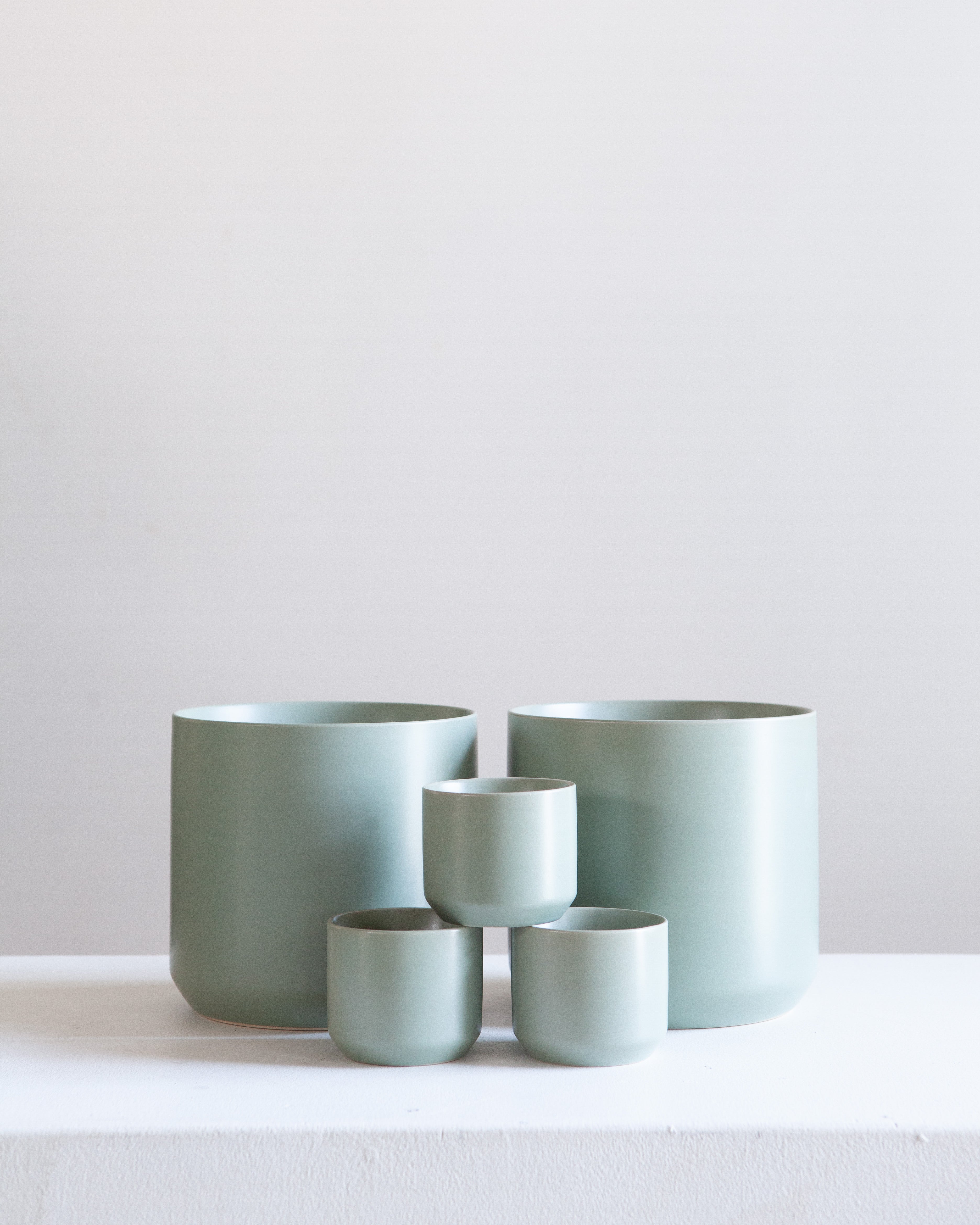KENDALL GREEN PLANTER Small 3.25 Inch