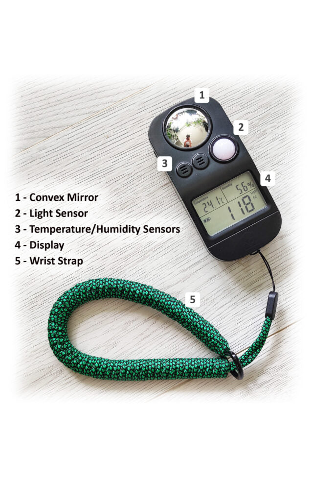 HOUSE PLANT JOURNAL LTH METER (light, temperature, humidity meter)