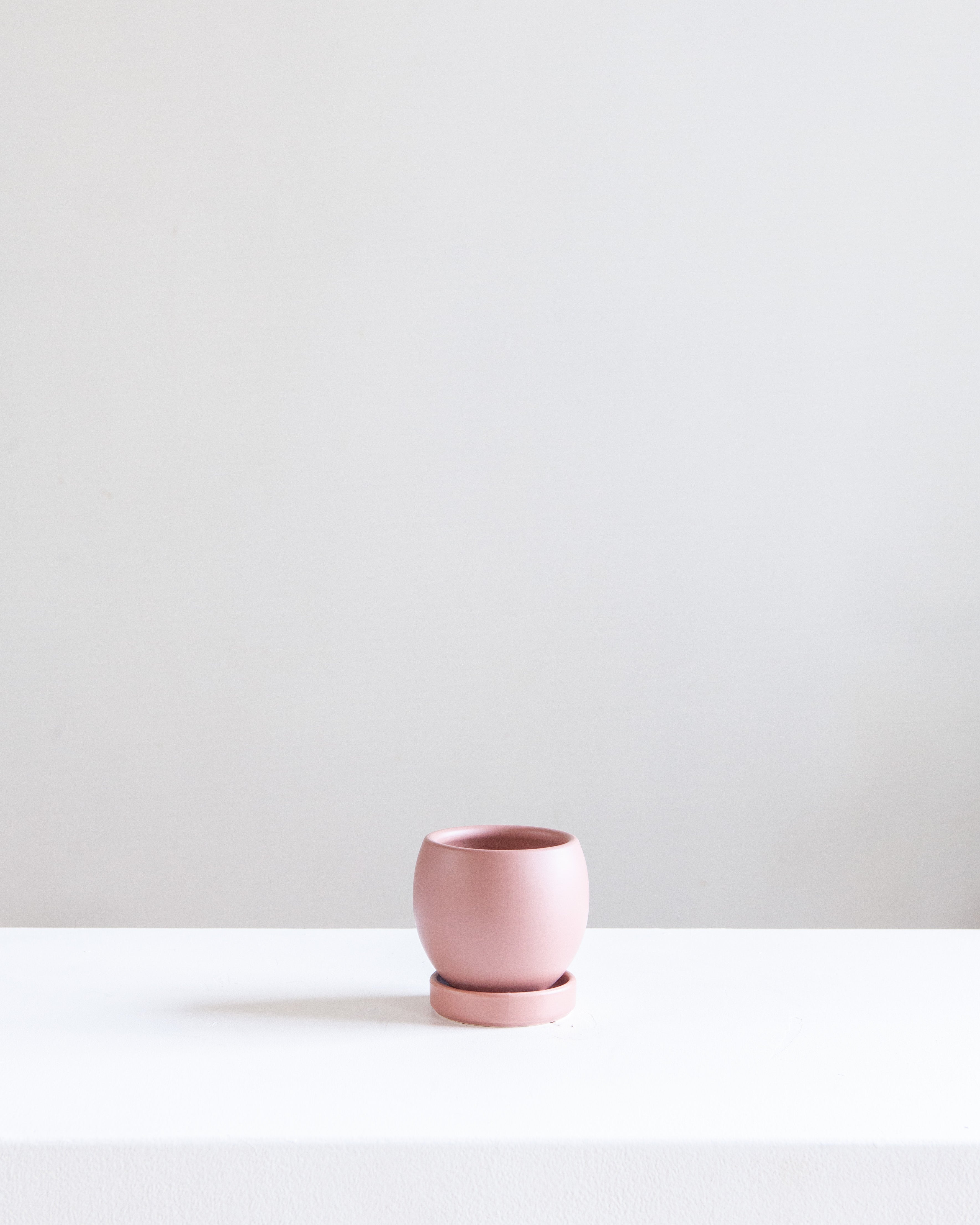 Small 4 Inch MOMMA POTS BOLLÉ - DUSTY ROSE