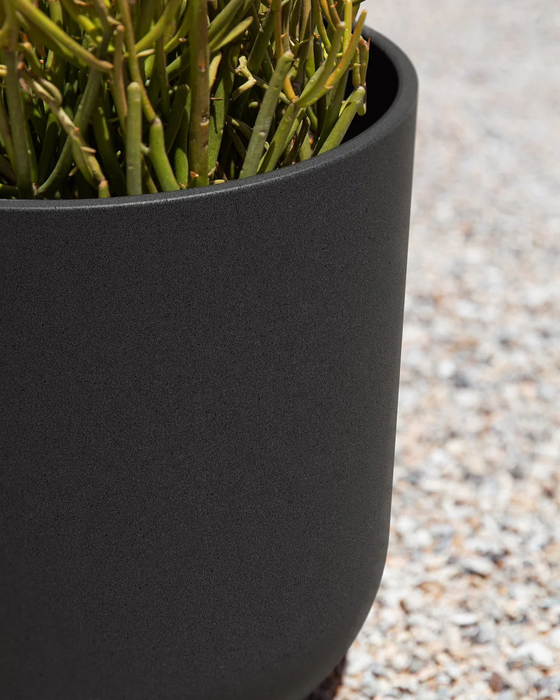 MASON KONA PLANTER BLACK Large 15 Inch