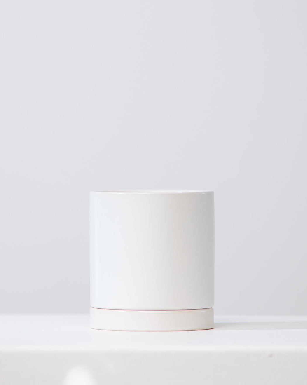 ROMEY PLANTER White Small 4.25 X 4.75 Inch