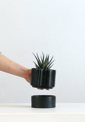 Jett Self-Watering Ceramic Pot with Drainage and Tray | 4 inch Diameter