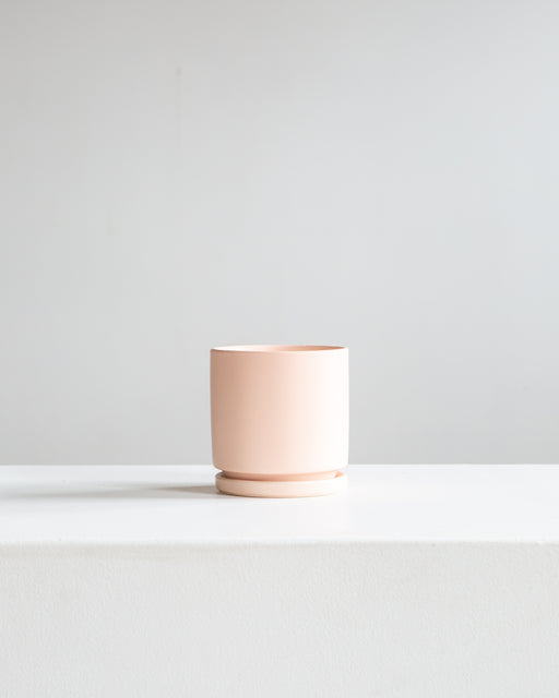 Small 4 Inch MOMMA POTS CYLINDER - BLUSH
