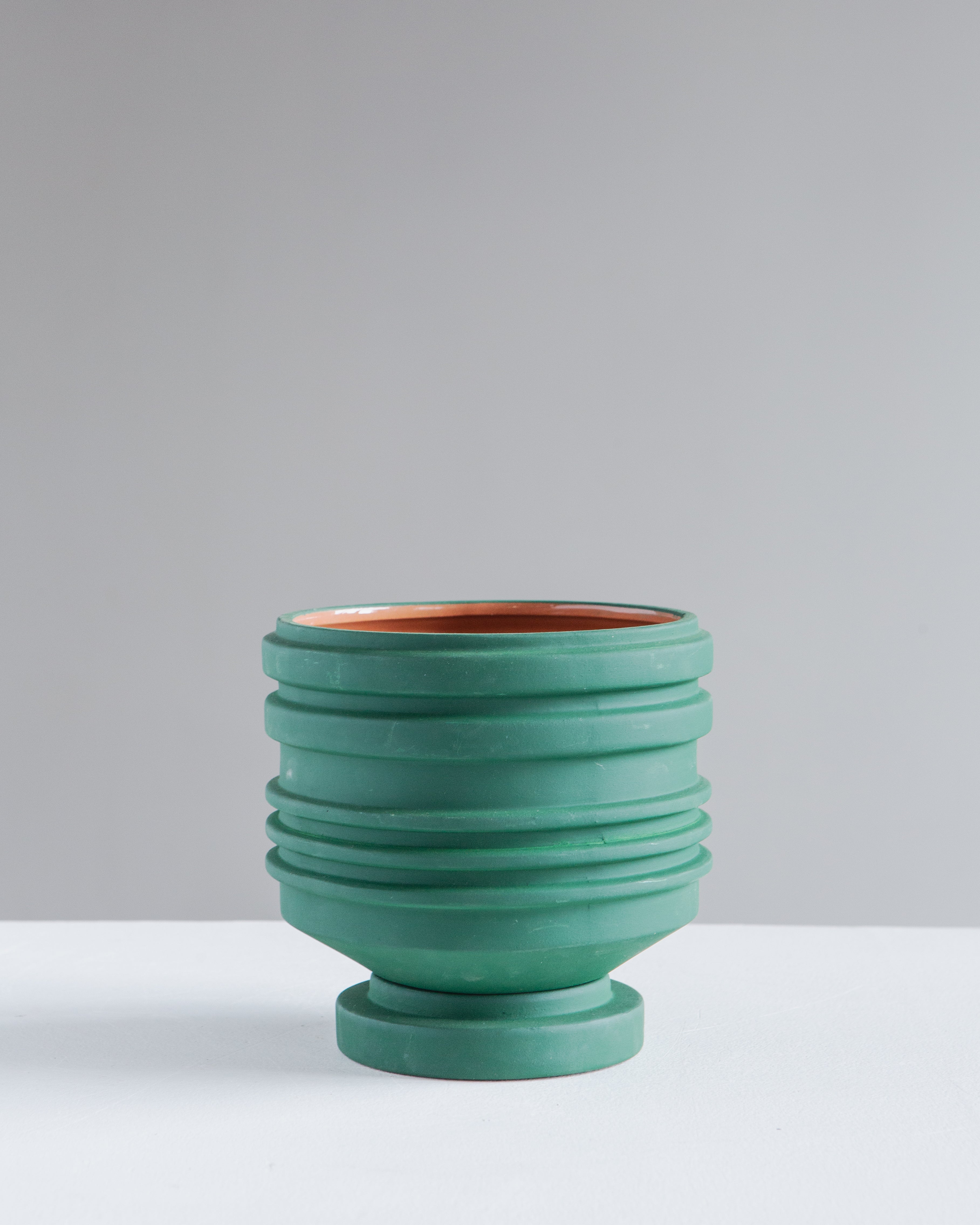 AREAWARE STRATA PLANTER GREEN 5.9 Inch