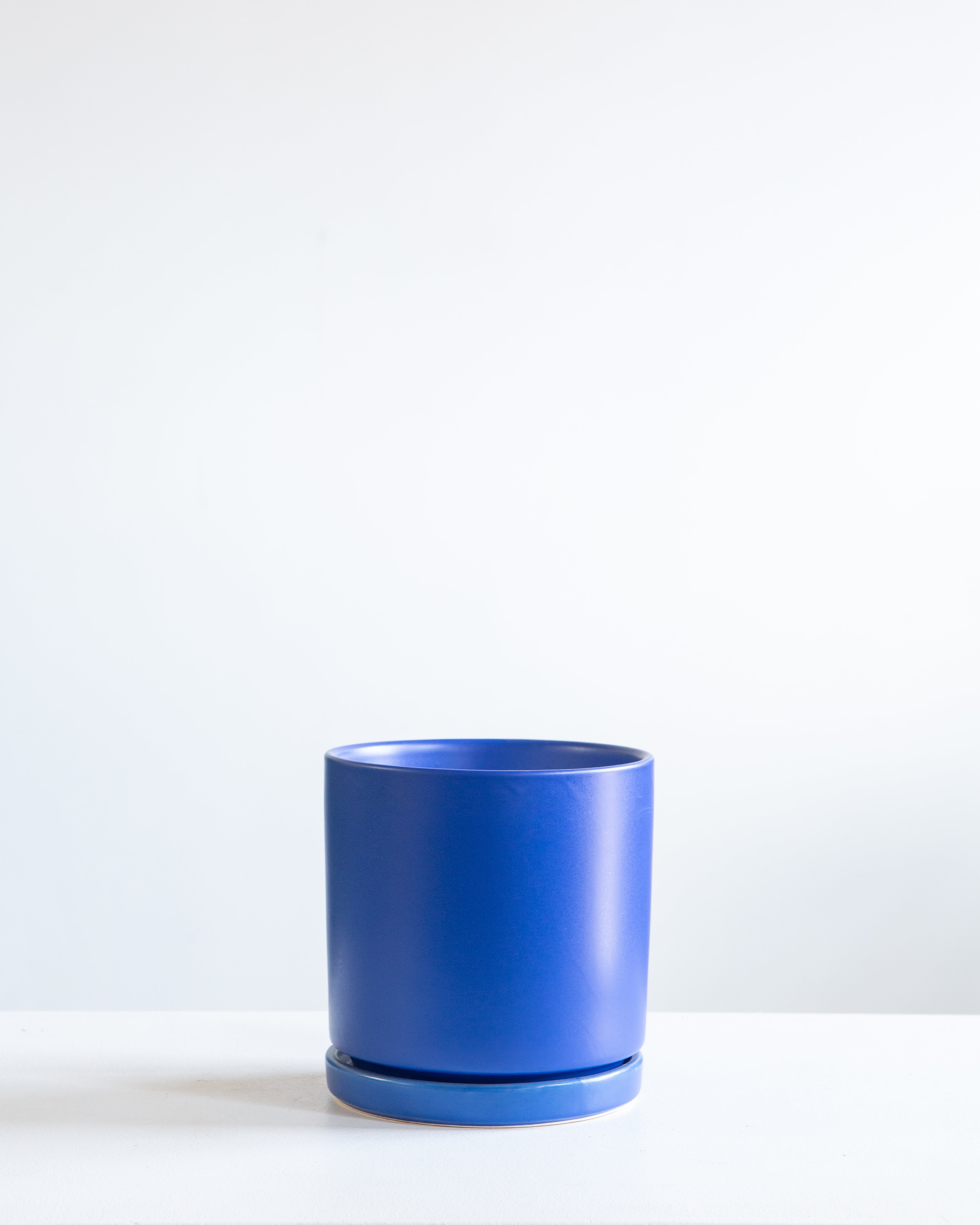 Small 6 Inch MOMMA POTS CYLINDER - INK BLUE