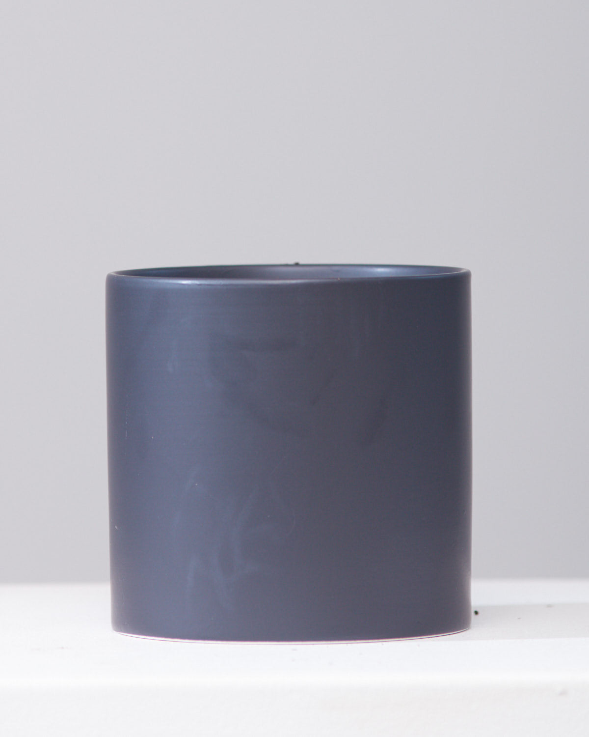 CERCLE PLANTER Matte Black, Small 6.5 Inch