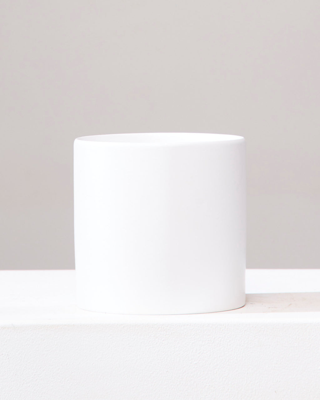 CERCLE PLANTER Matte White, Small 6.5 Inch