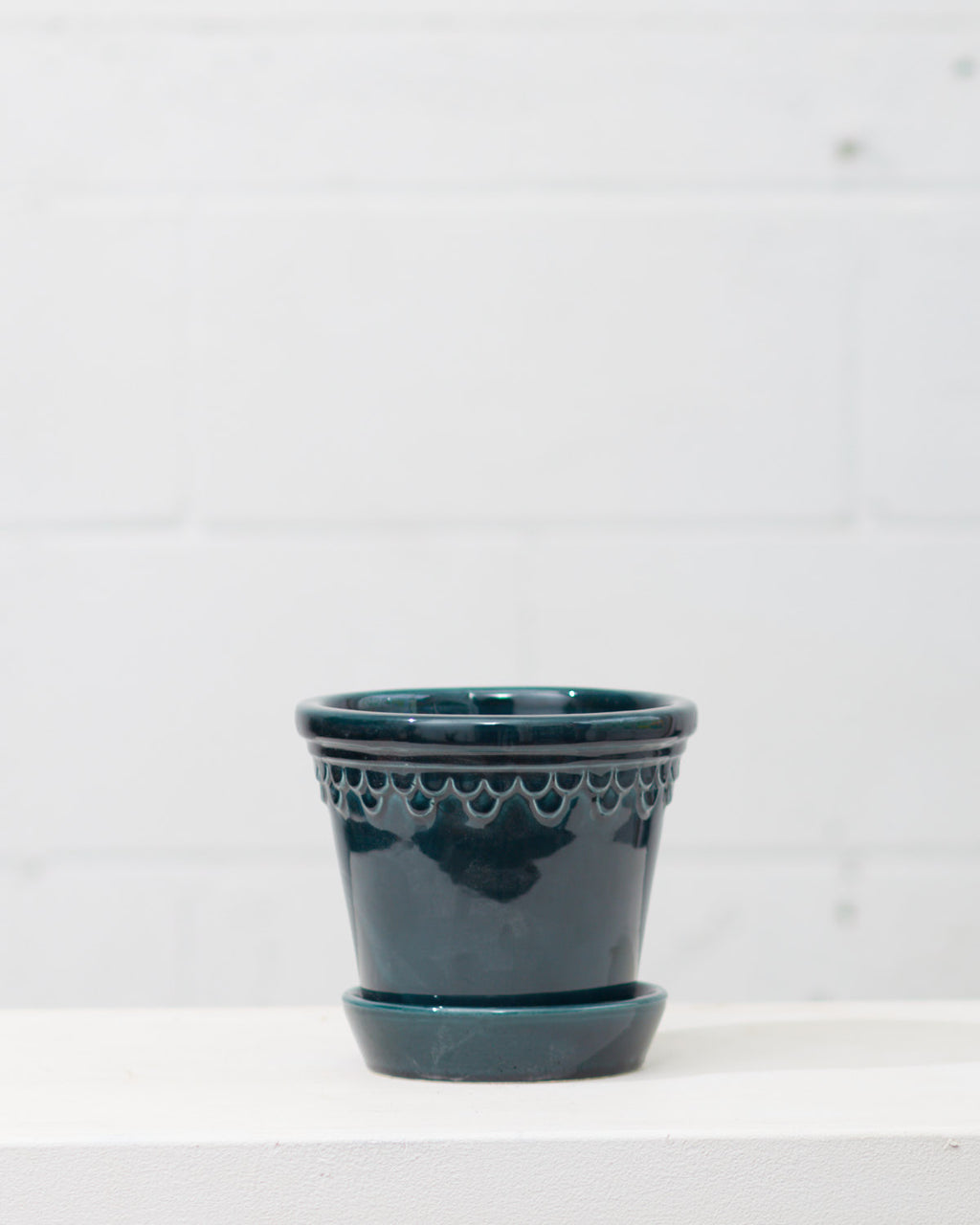 6.3 Inch BERGS POTTER 'COPENHAGEN' PETROLEUM BLUE