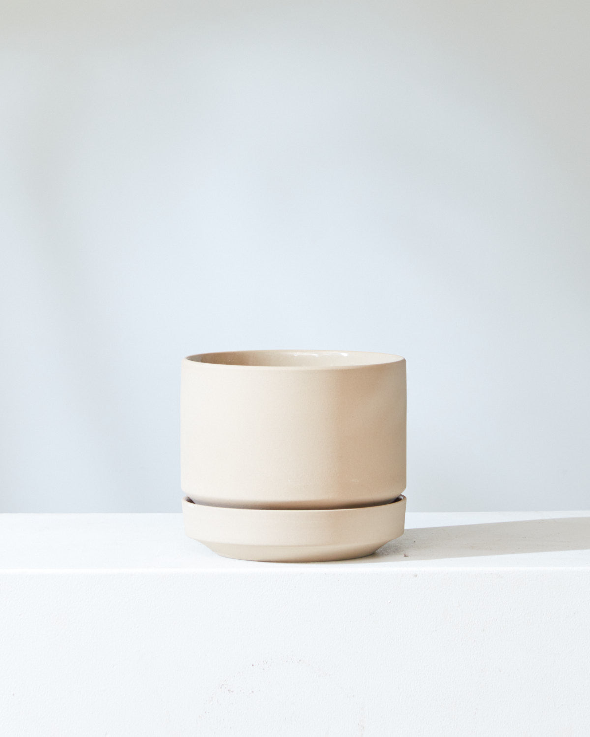 8 Inch REVIVAL CERAMICS ROUND TWO - OATMEAL - Small