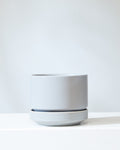 6 Inch REVIVAL CERAMICS ROUND TWO - GREY - Small
