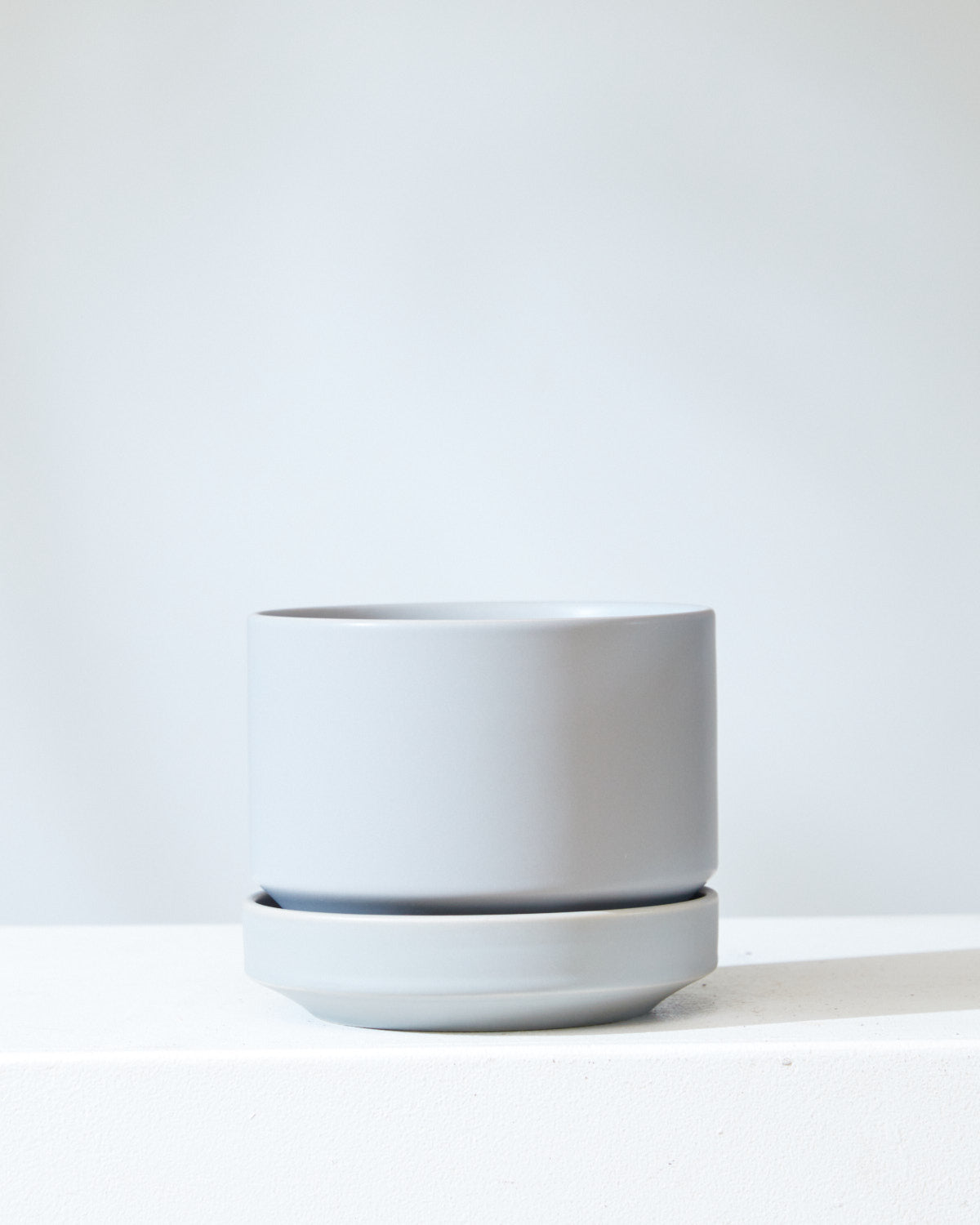 6 Inch REVIVAL CERAMICS ROUND TWO - GREY - Small