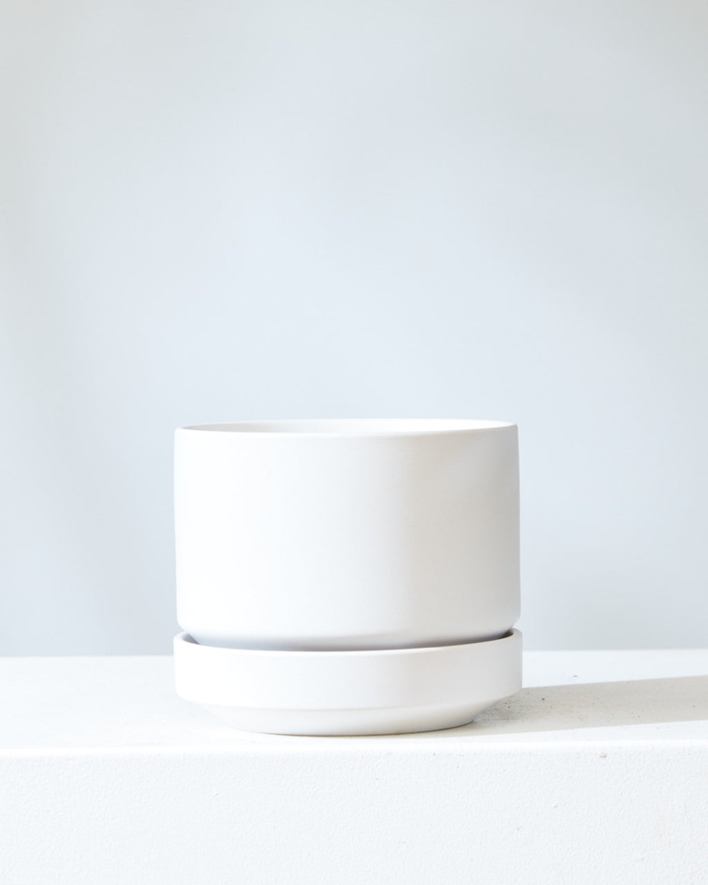 6 Inch REVIVAL CERAMICS ROUND TWO - WHITE - Small