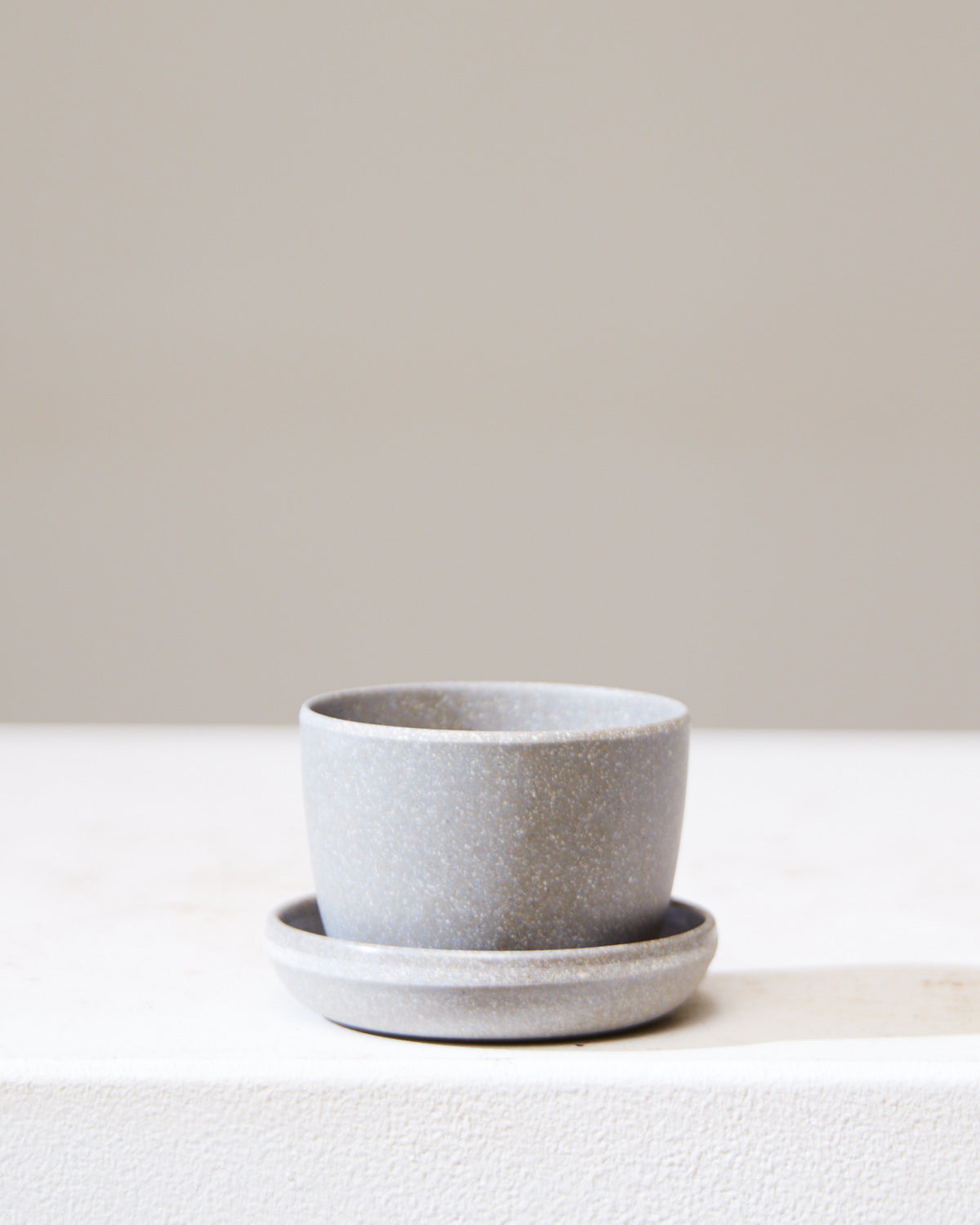 KANSO MINI PLANTER Wheat Husk, Small 3 Inch