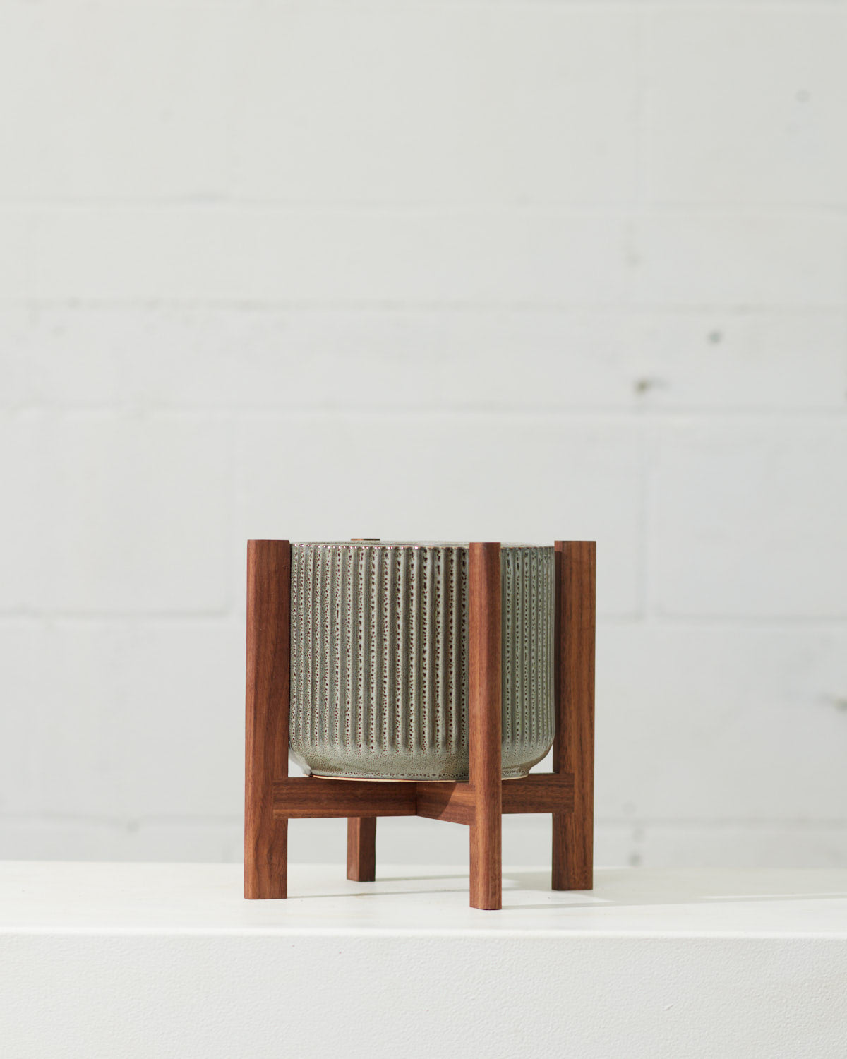 PARCEL STAND - WALNUT - Small 7 Inch