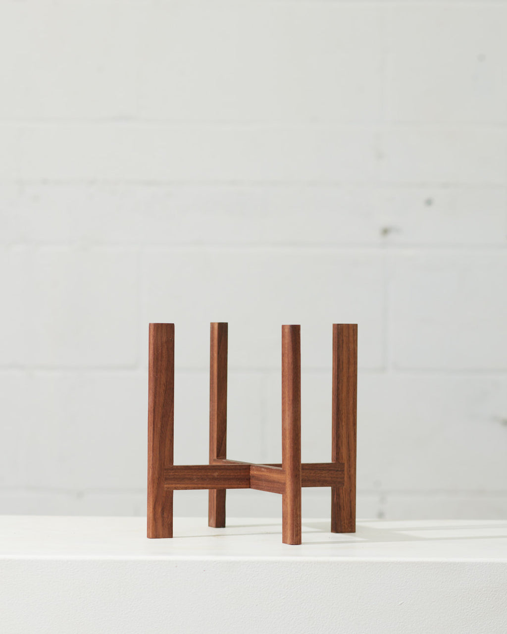 PARCEL STAND - WALNUT - Small 7 Inch