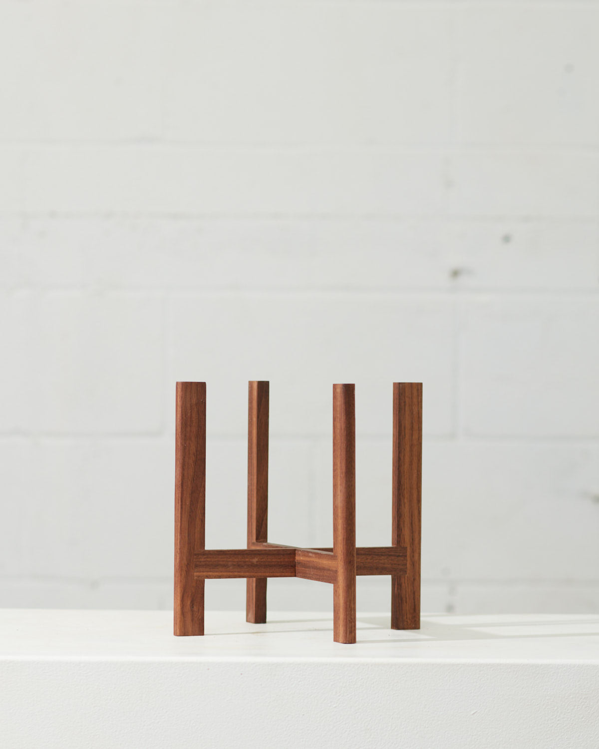 PARCEL STAND - WALNUT - Small 7 Inch