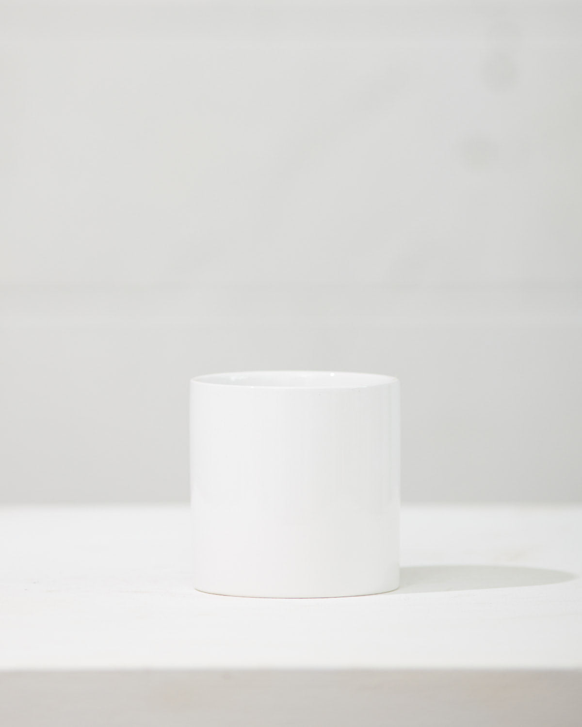 CERCLE PLANTER Gloss White, Small 4.25 Inch