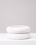 AREAWARE STACKING PLANTER Short White 8 Inch