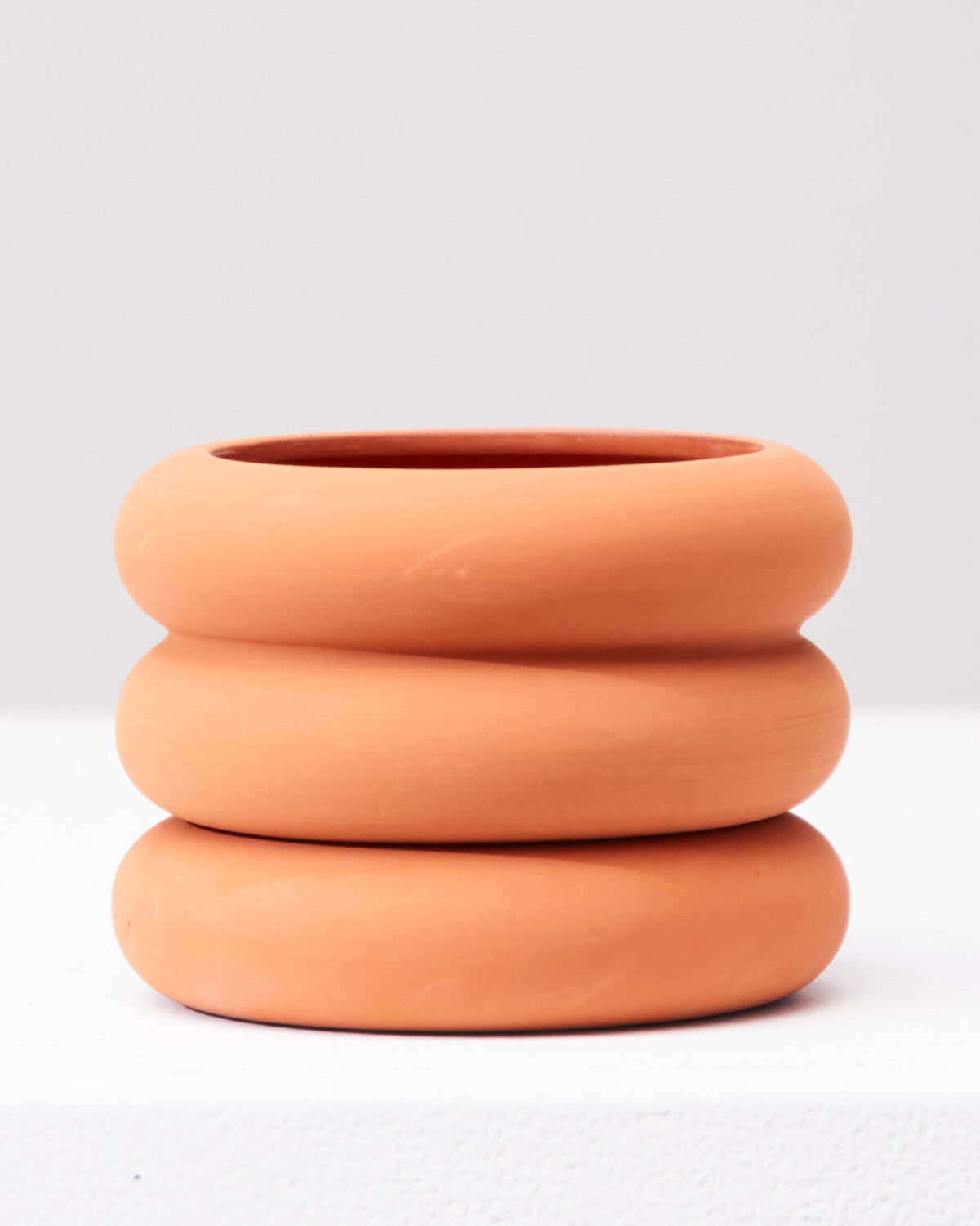 AREAWARE STACKING PLANTER Mini Terracotta 3 Inch