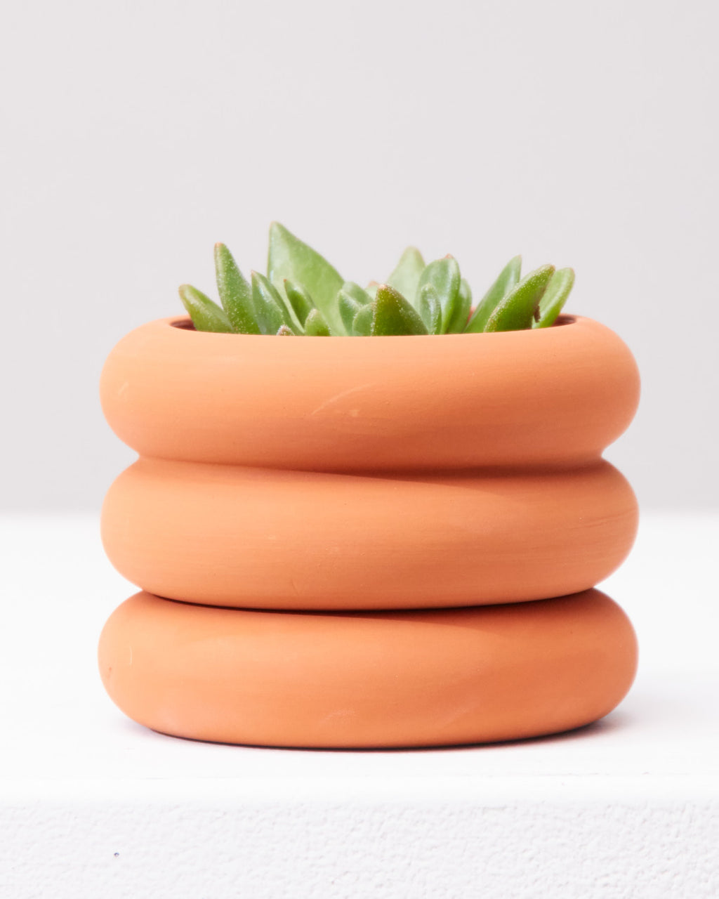 AREAWARE STACKING PLANTER Mini Terracotta 3 Inch