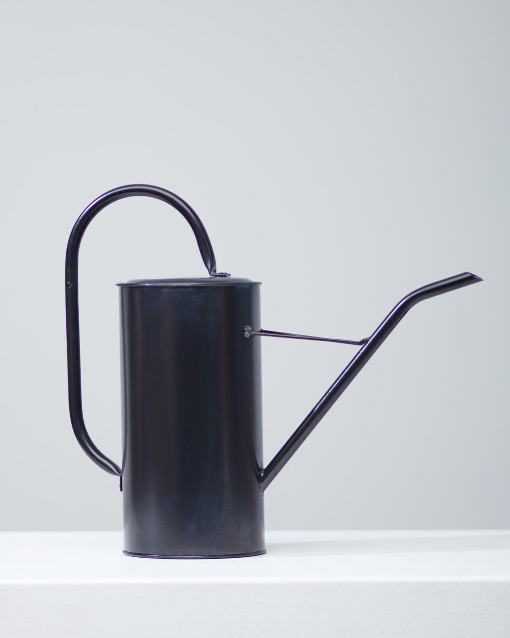 BLACK WATERING CAN - TALL