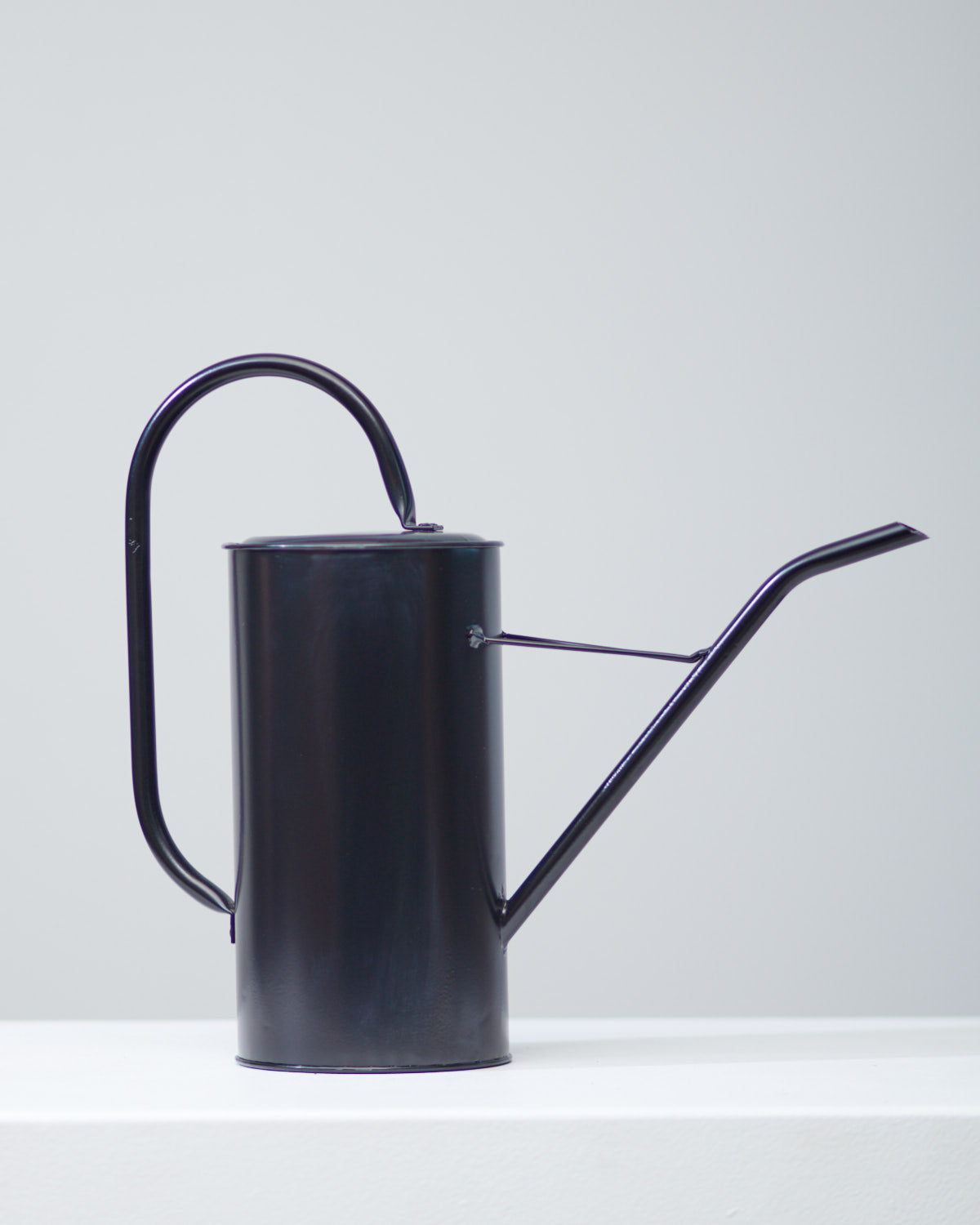 BLACK WATERING CAN - TALL