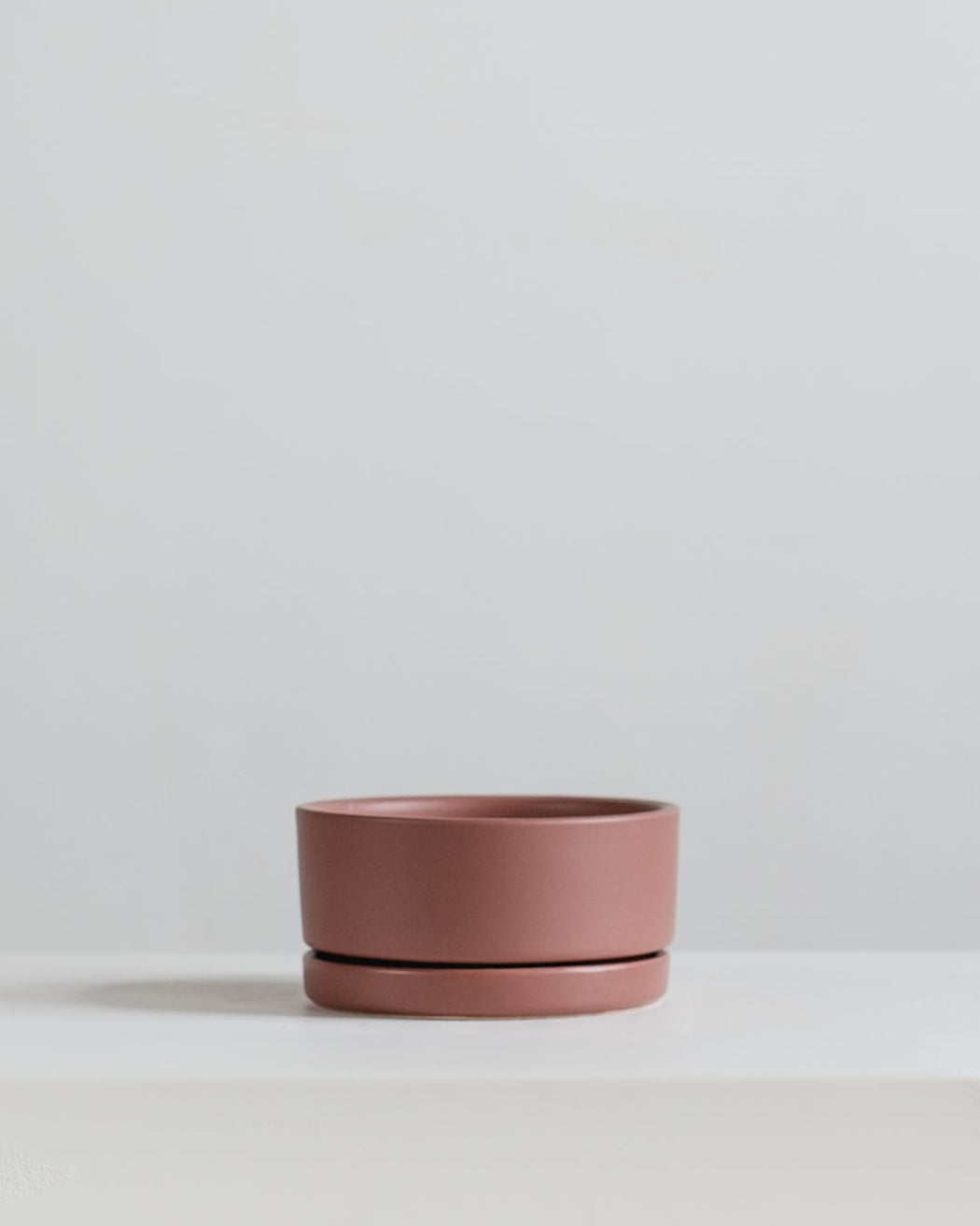 Small 6 Inch MOMMA POTS LOW BOWL - DUSTY ROSE