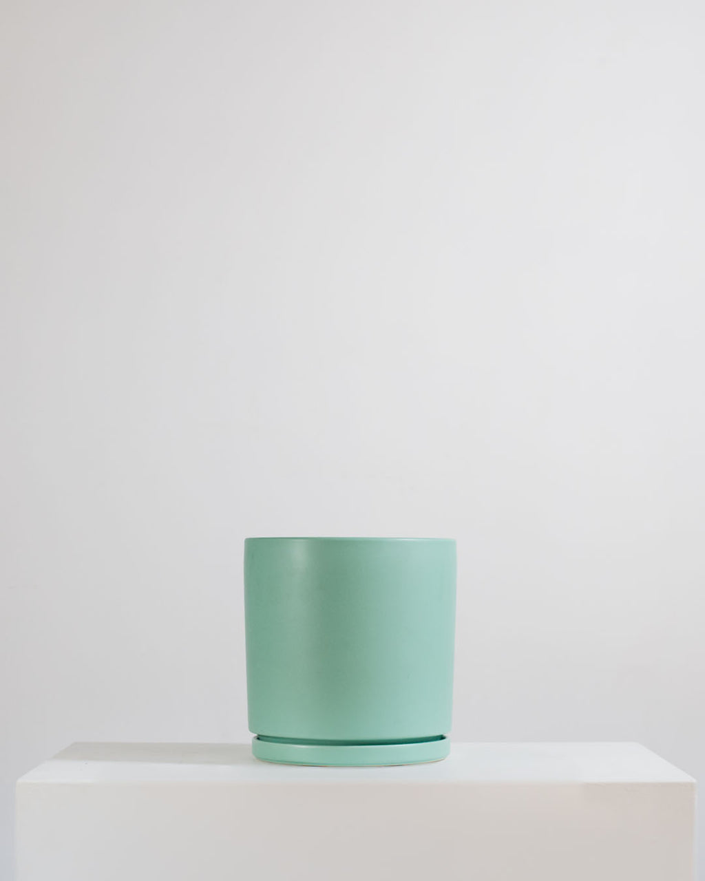 Small 6 Inch MOMMA POTS CYLINDER - SEA GLASS