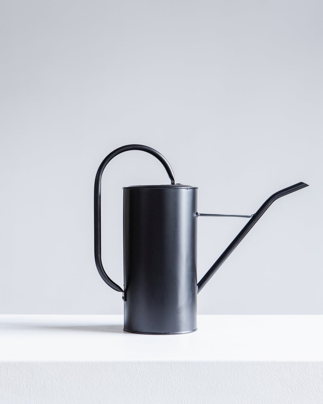 BLACK WATERING CAN - TALL